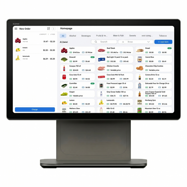 SUNMI D3 PRO Desktop POS Single Screen Version 15.6 - Lease