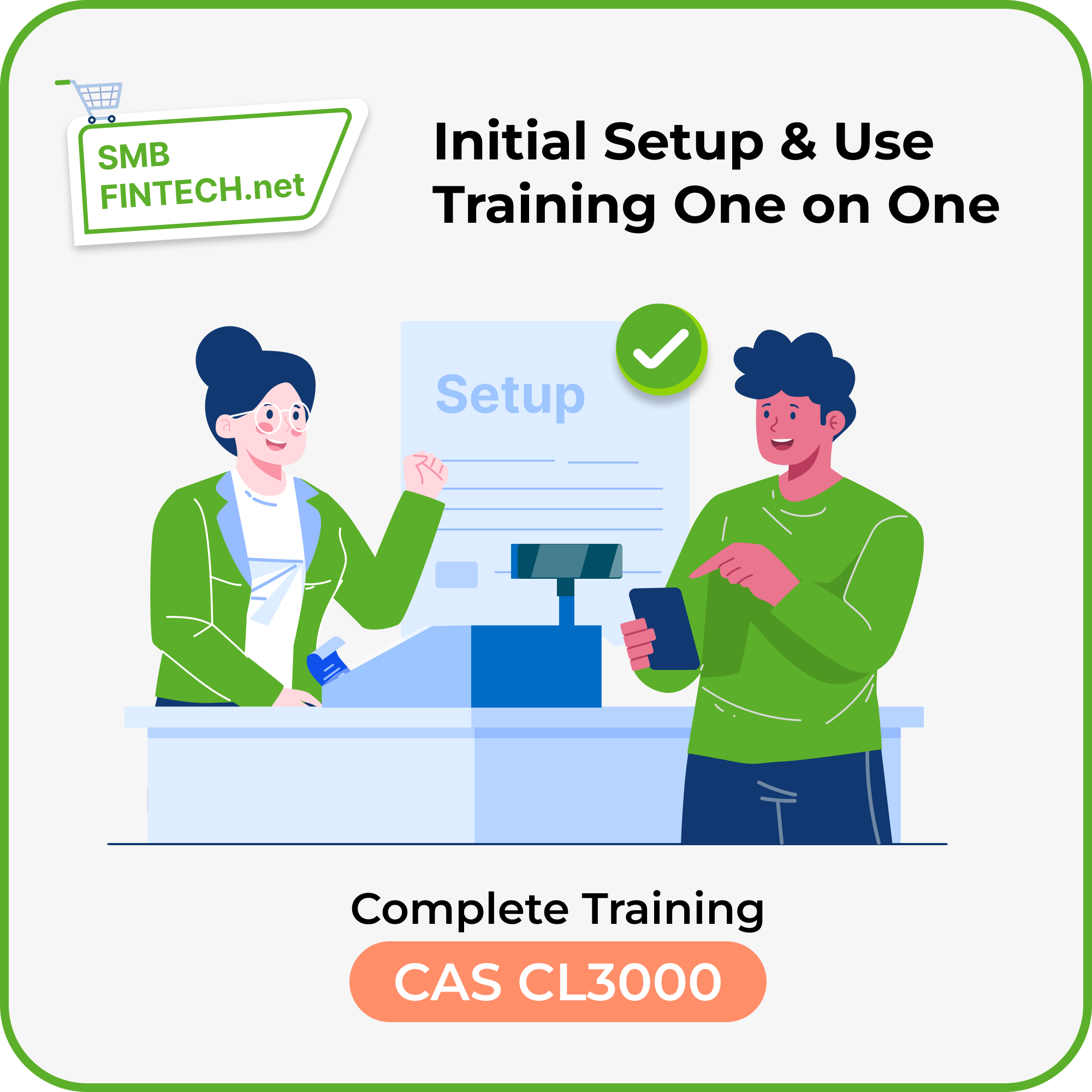 CAS CL3000 Series Initial Setup and Use Training One on One ...