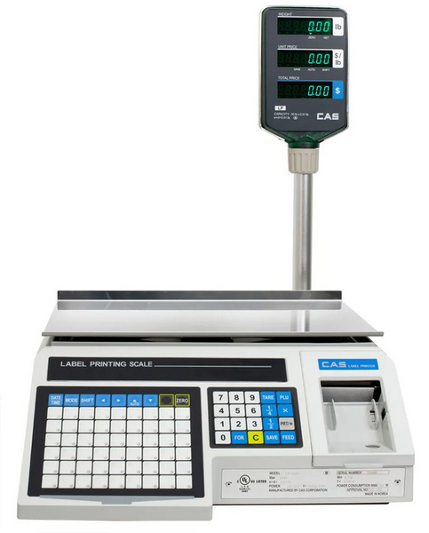 LP-1000NP Label Printing Scale With Pole