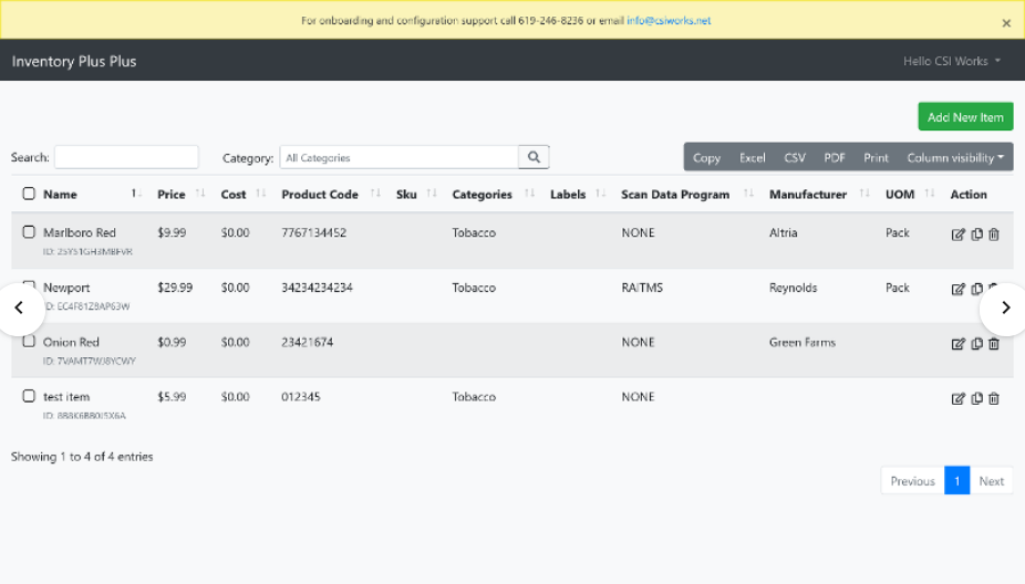 Inventory Plus Plus for Clover POS – SMBFintech.net