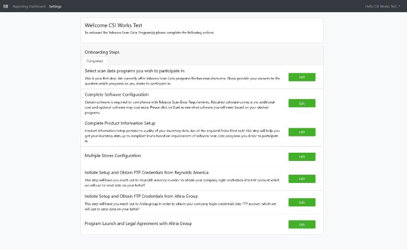 Tobacco Scan Data Reporting for Clover POS