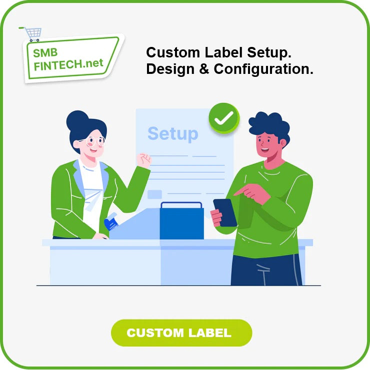 Custom Label Setup Design Service – SMBFintech.net