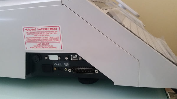 LP 1000N Label Printing Bench Scale without Pole. 30LB Capacity.